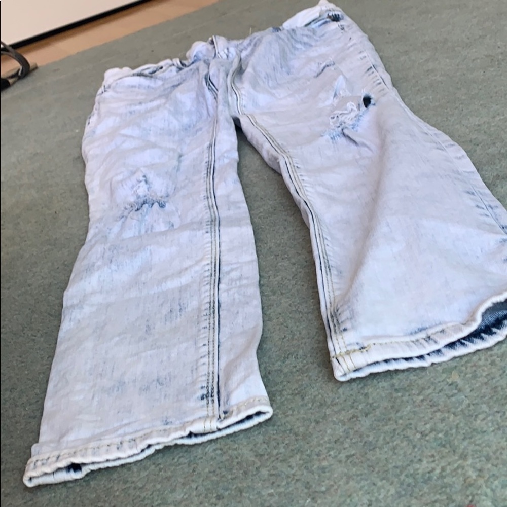 Express washed out jeans